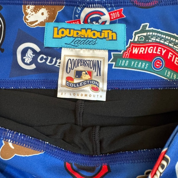 Chicago Cubs Blue and Red Mini Skort - Picture 5 of 9